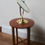 Thumbnail: A Mid Century Large Brass Free Standing Tilting Vanity, Dressing Table Mirror.