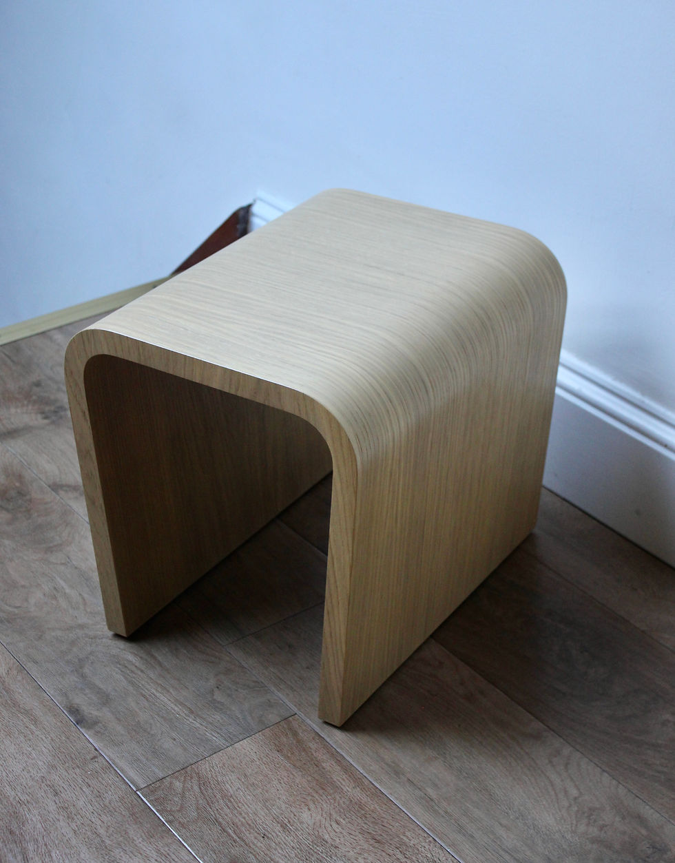 Thumbnail: Tom Schneider Wave Nest of Tables, Oak