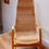 Thumbnail: Vintage Oland Fatolj Wicker and Bentwood Cantilever Armchair by Ikea