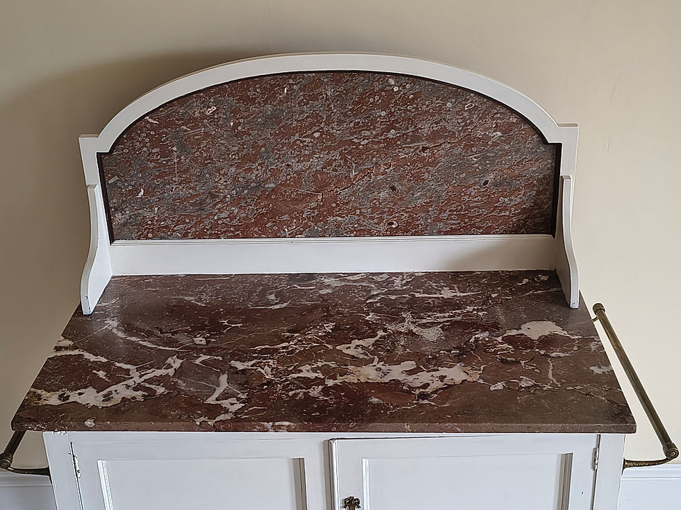 Thumbnail: Antique Marble Top Washstand