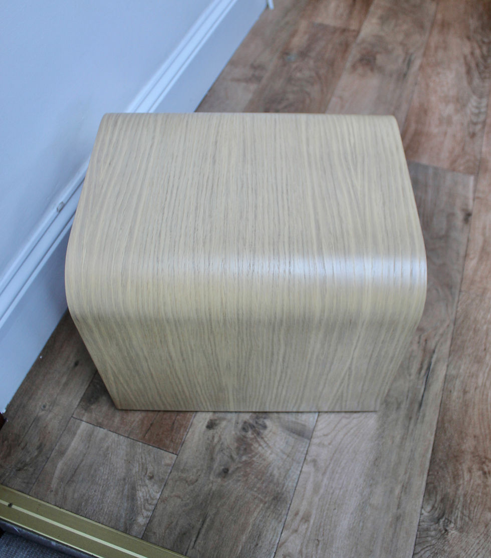 Thumbnail: Tom Schneider Wave Nest of Tables, Oak