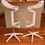 Thumbnail: Pair of Vintage Kartell White and Chrome Spoon Stools by A Citterio