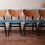 Thumbnail: Restored G Plan Dining Set Including 4 Re-upholstered Butterfly Dining Chairs