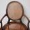 Thumbnail: Vintage French Style Bergère Cane Carver Dining Chair Armchair