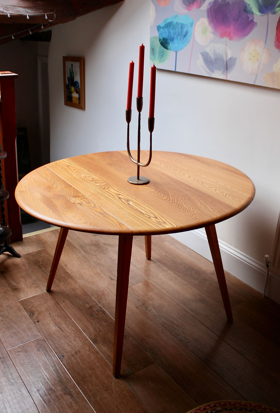 Thumbnail: Mid Century Ercol Windsor Drop Leaf Dining Table