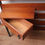 Thumbnail: Vintage Teak Scandinavian Style Wall Mounted Hallway Slatted Coat Hanger