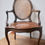 Thumbnail: Vintage French Style Bergère Cane Carver Dining Chair Armchair