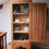 Thumbnail: Antique Victorian Pine Hall Wardrobe/Tall Cupboard