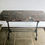 Thumbnail: Marble Top Table on Cast Iron Base