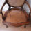 Thumbnail: Vintage French Style Bergère Cane Carver Dining Chair Armchair