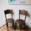 Thumbnail: A Pair of Thonet Model 219 Antique Bentwood Dining Bistro Chairs