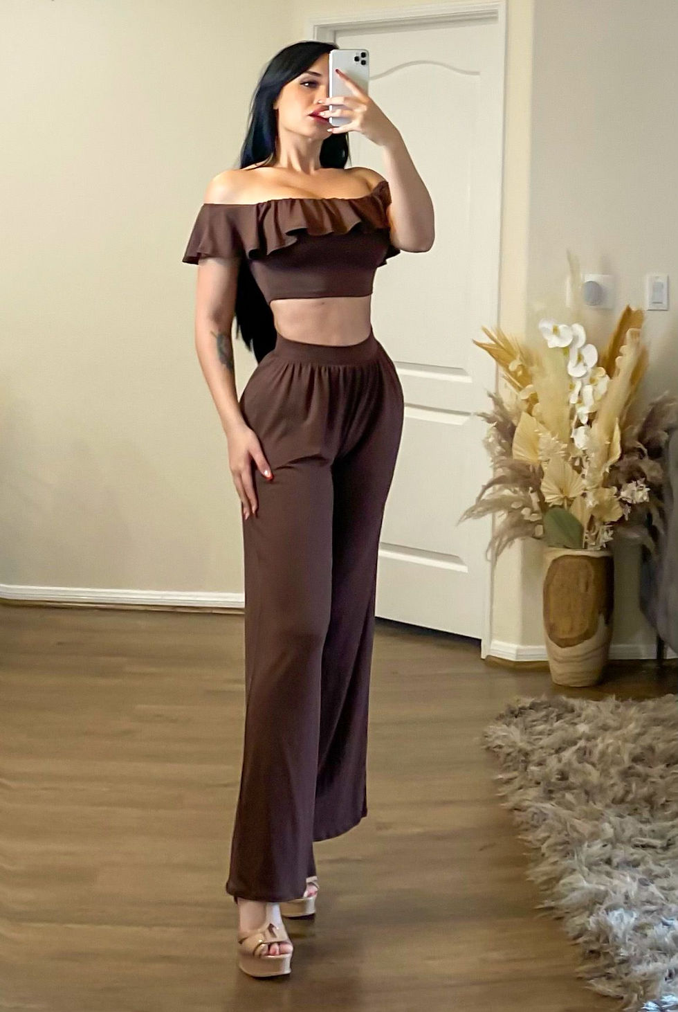 Thumbnail: Living Fresh Off -Shoulder Set
