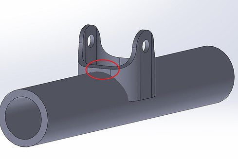 tab with pipe