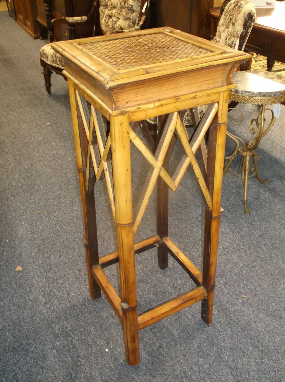 Bamboo Tall Fern Stand [05-1041] $125