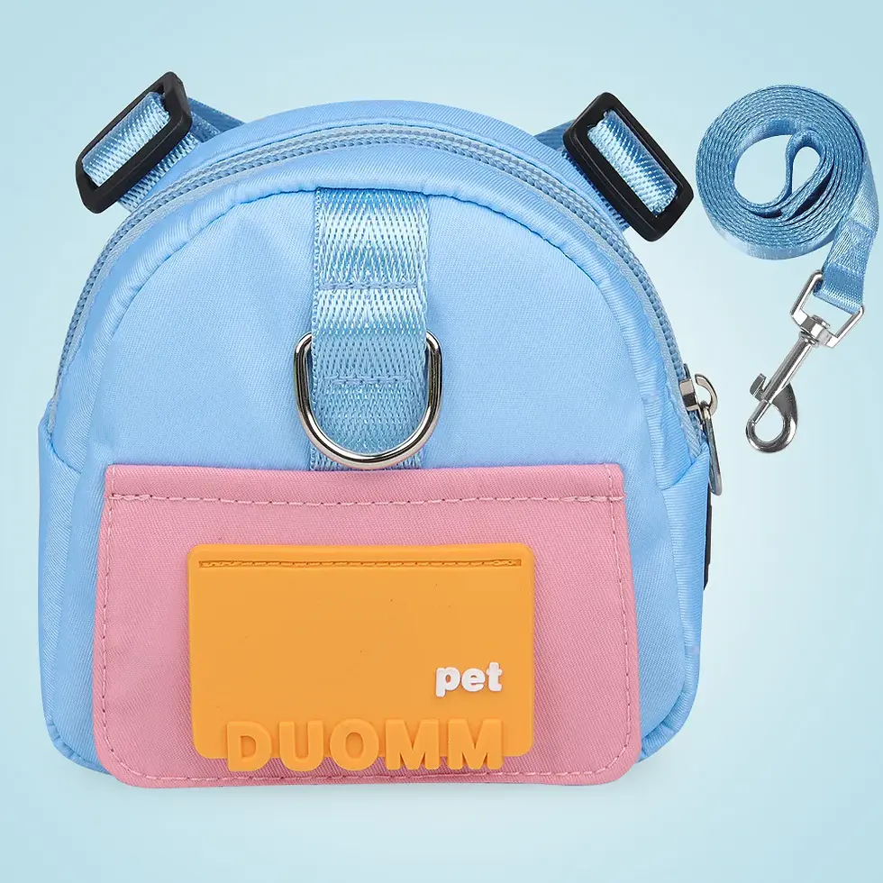 Thumbnail: Dog Backpack Harness with Leash