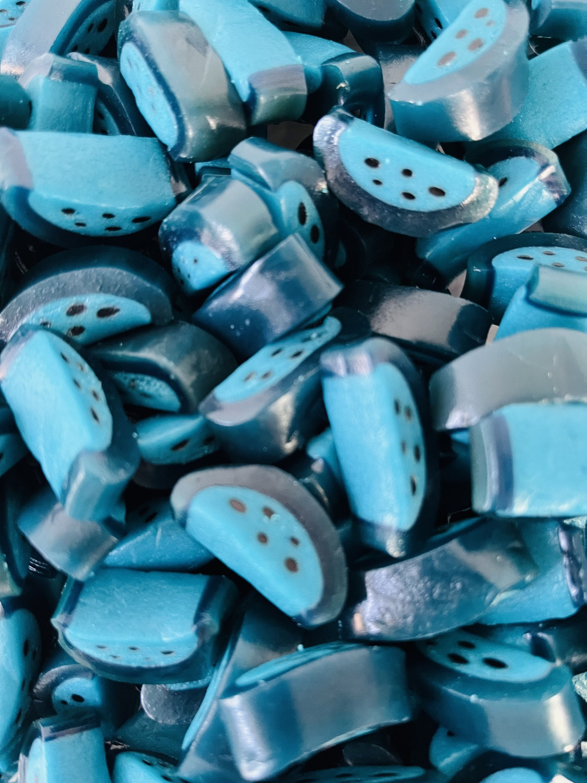 Tranches Framboise/Myrtille Lisses (100g)