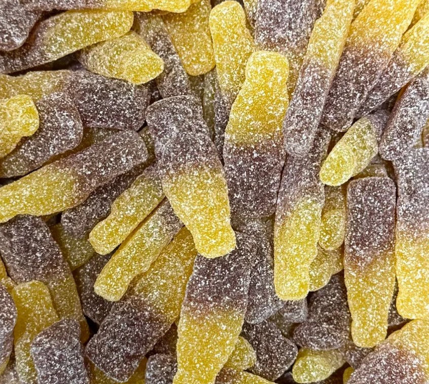 Bouteilles Mangue-Cola Acidulées (100g)