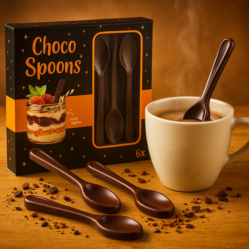 Cuillères en Chocolat (Boite de 6)