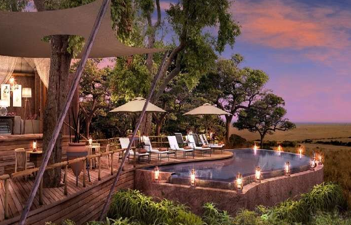 &Beyond Bateleur Camp in Masai Mara National Reserve in Kenya