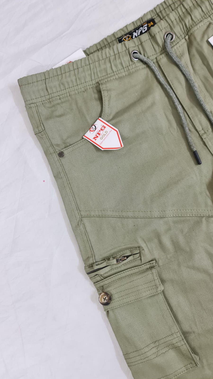 Thumbnail: ( SN6-6 ) NFG Stretchable  6 Pocket Joggers