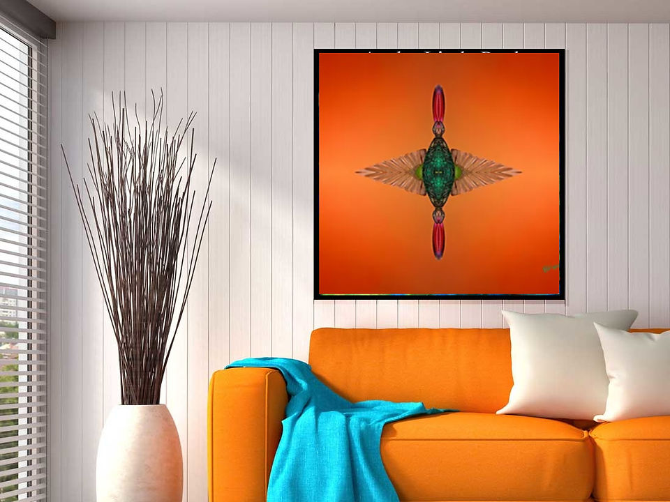 Jewel toned Hummingbird Med