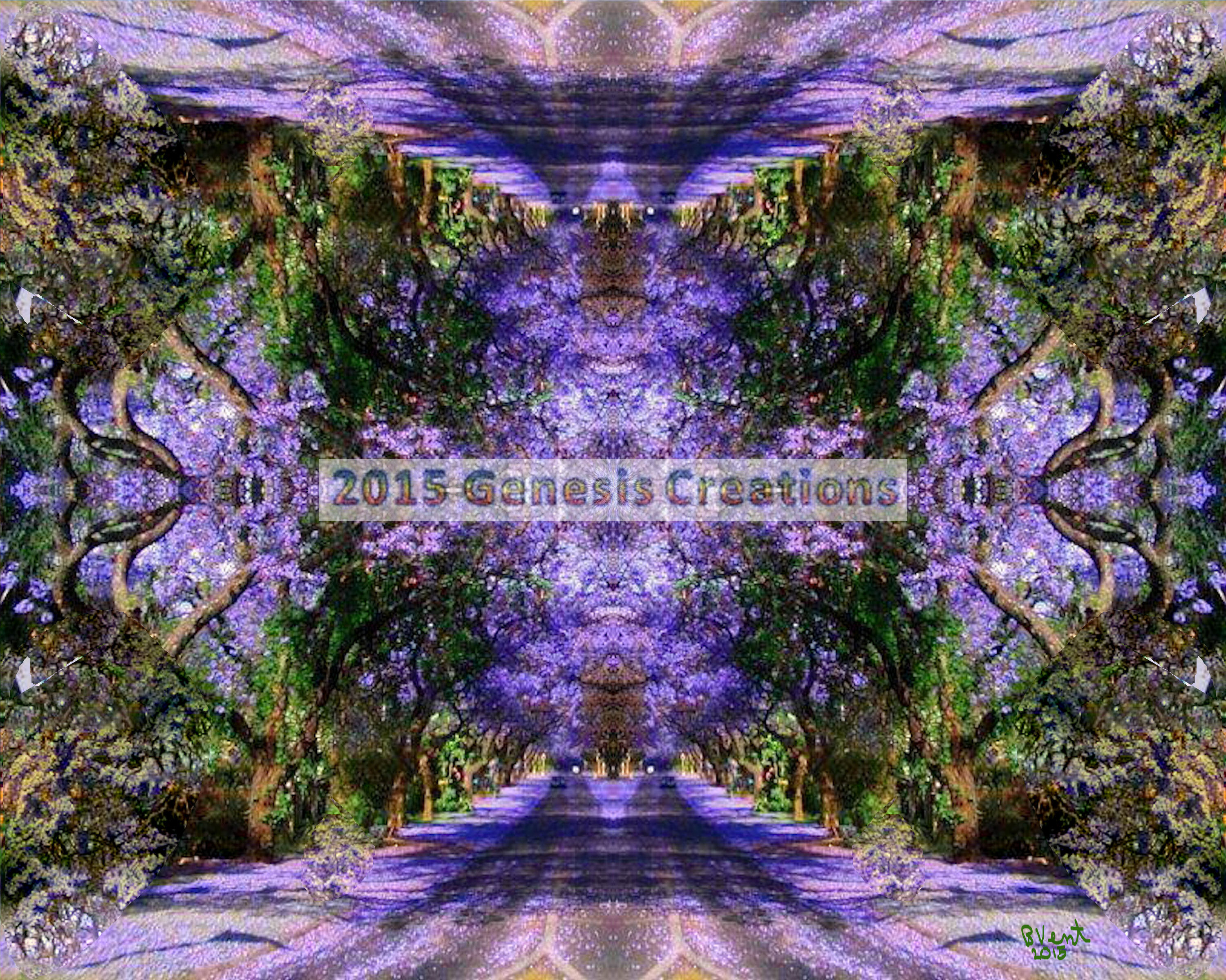 Purple Pathway signed by Bonnie Vent