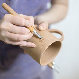 Painting Pottery