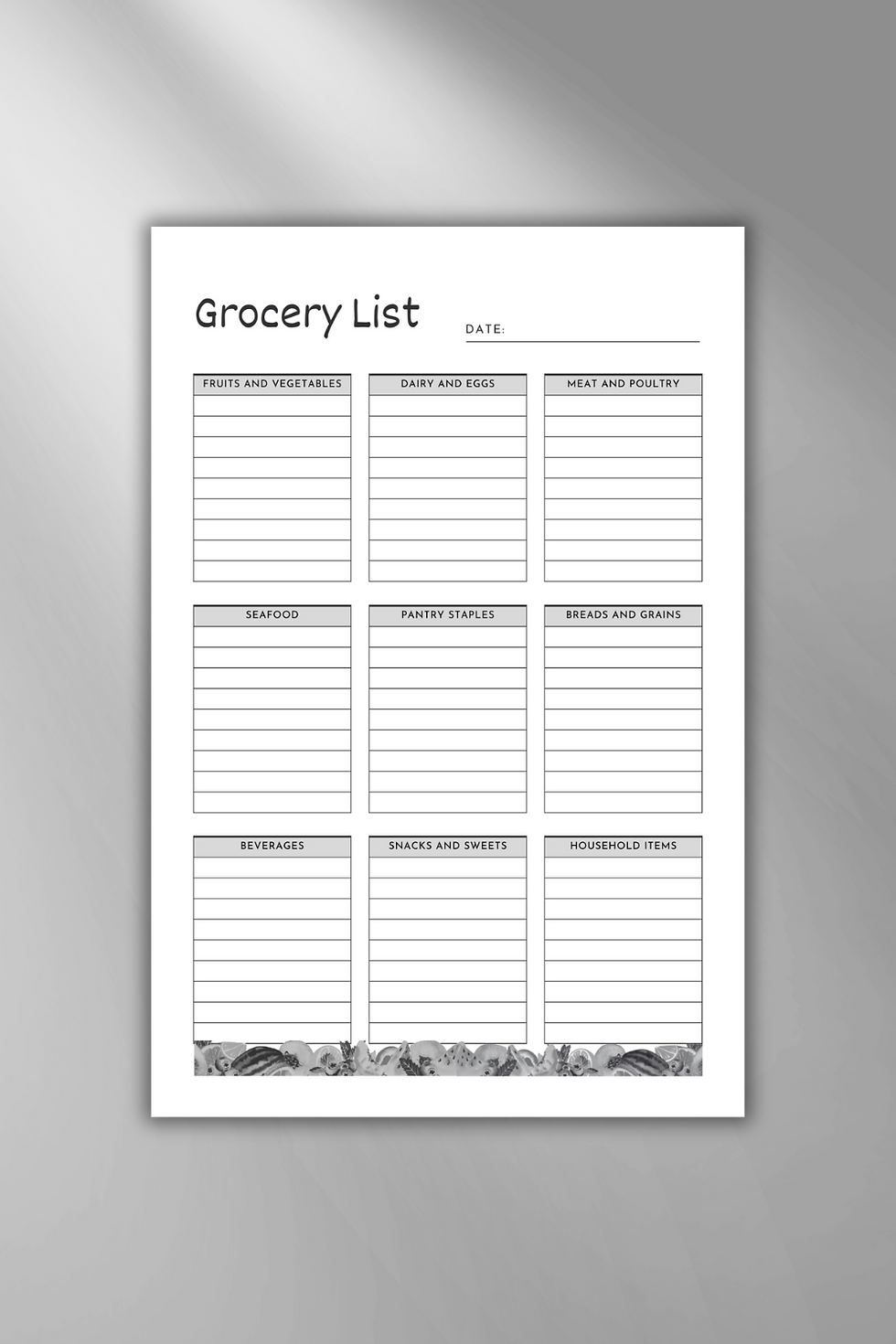 Thumbnail: Meal Planner Journal