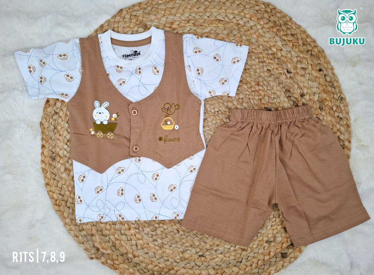 Half Sleeve Top & Shorts Set - DcCutey