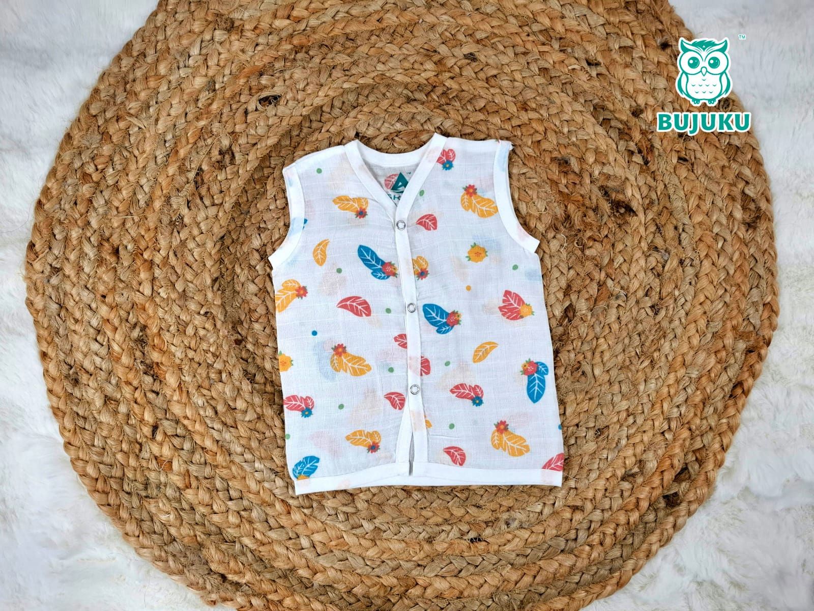 Muslin Button Jabla - Blurangy - 100% Cotton