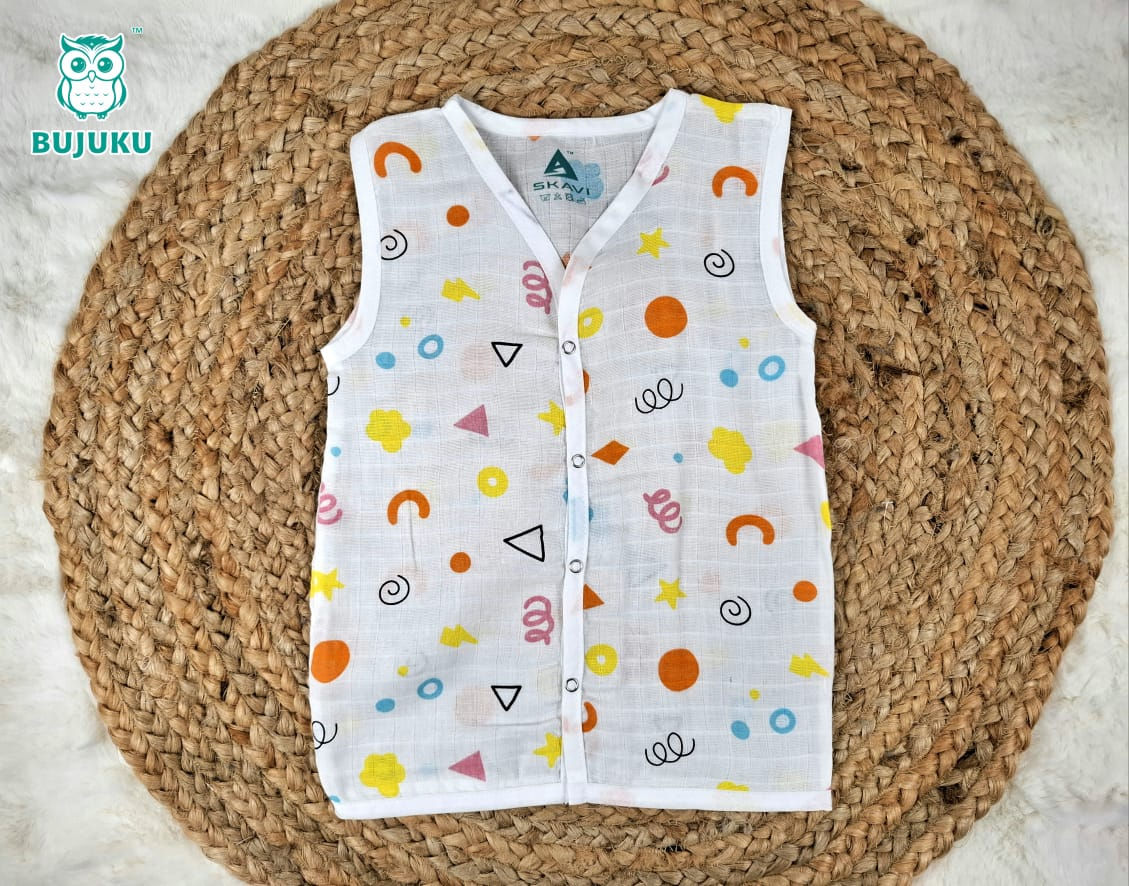 Muslin Button Jabla - Symby - 100% Cotton