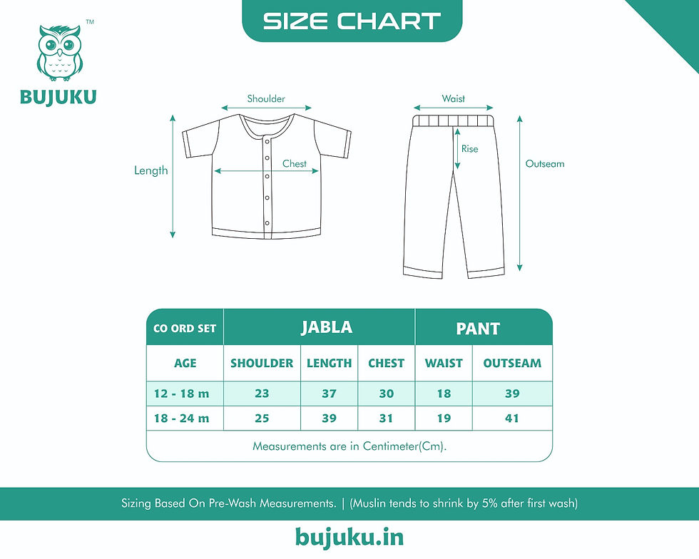 Thumbnail: Muslin Half Sleeve Night Suit / Pyjama Set - 100% Cotton -Numby