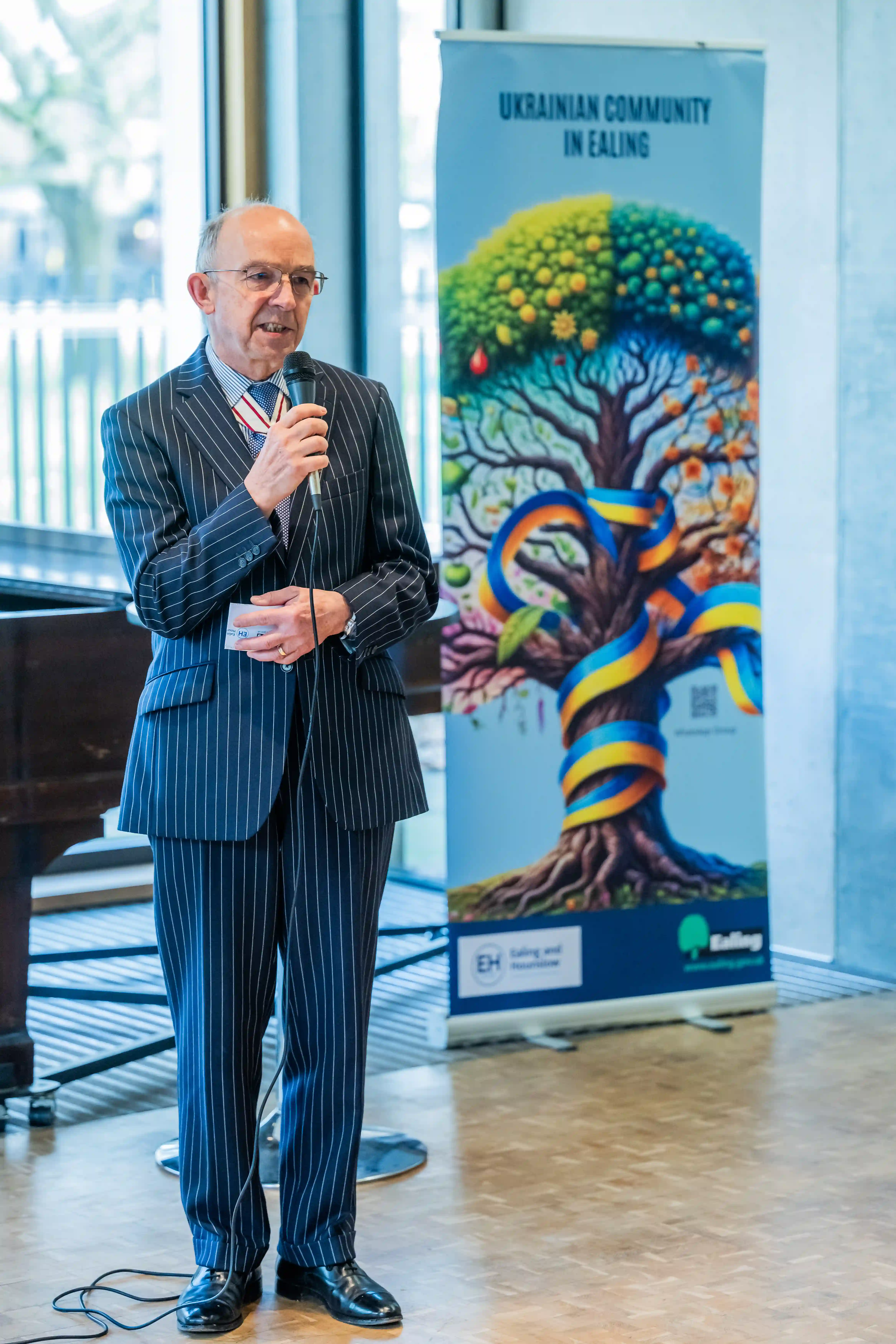 Richard Kornicki - Esquire, Commander of the Order of the British Empire, Deputy Lieutenant for the London Borough of Ealing, Patron of BRIDGE for Ukrainians
