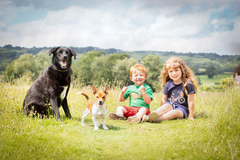 Portraits of your Children and your Dogs