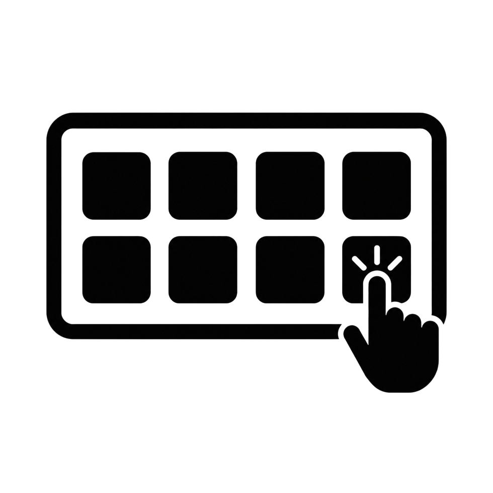 8 TACTILE, INDIVIDUALLY PROGRAMMABLE BUTTONS.png