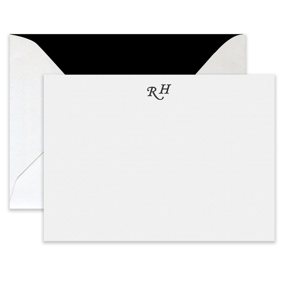 Thumbnail: Flat Printed Bleecker Card