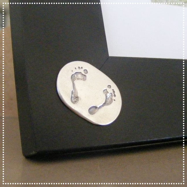 Thumbnail: Double Footprint Photo Frame