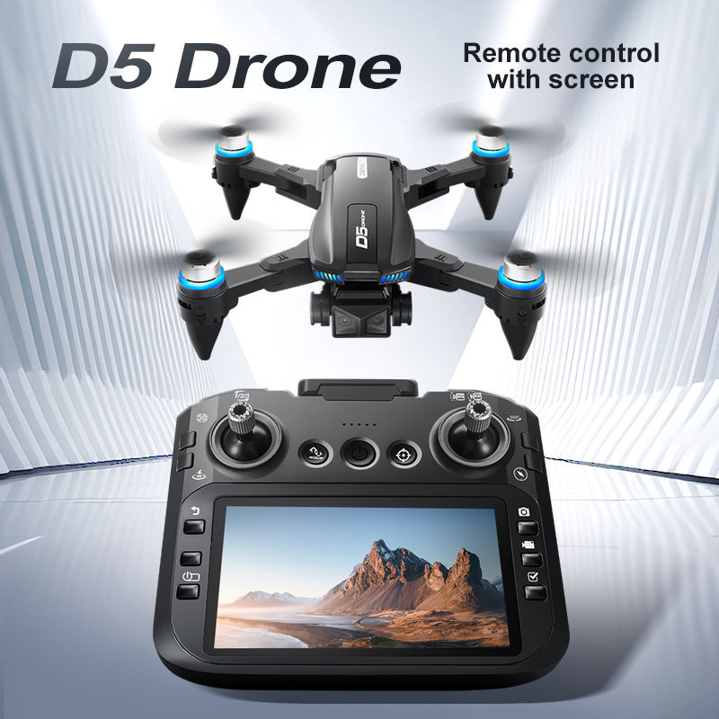 Thumbnail: Lenovo D5 Drone 8K Aerial HD Dual Camera Photography Intelligent Obstacle Avoida