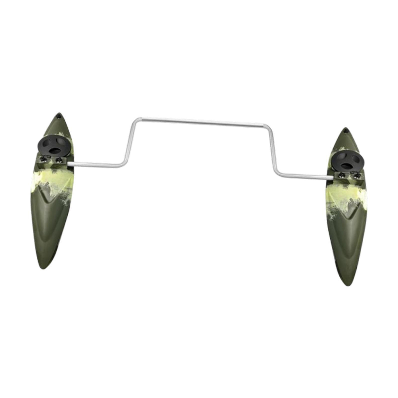 Kayak Stabilizers Outrigger Floats Easy to Install with Arms Rod