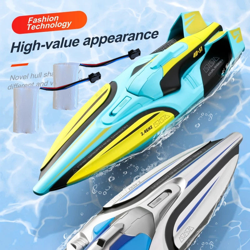 Promotion RC Boat High Speed Racing Boat 2.4G Speedboat Remote Control Ship Outd