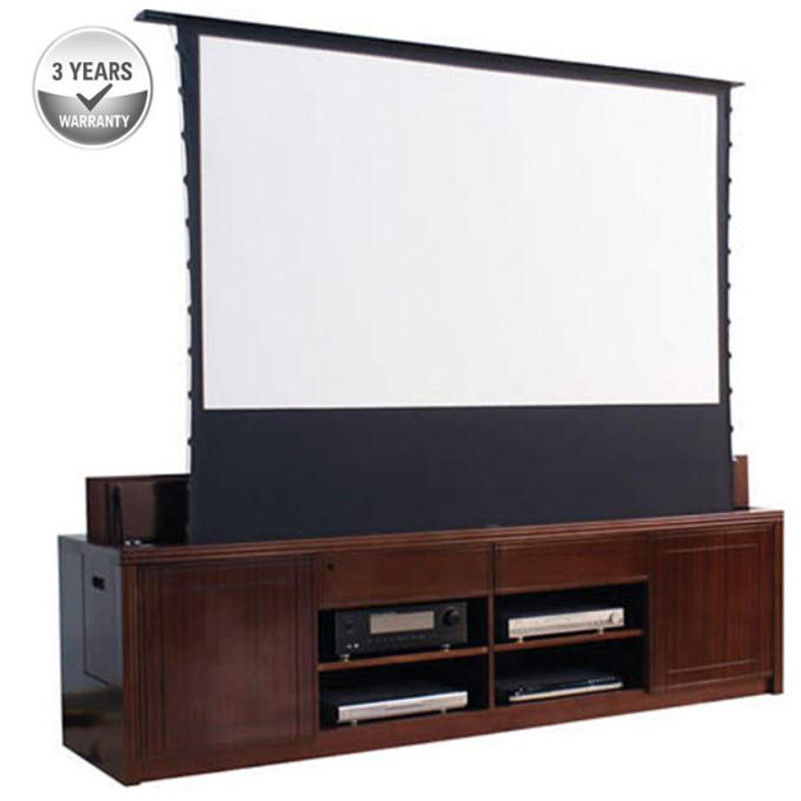 100~120 INCH 16:9, Portable Electric Motorized Floor-Rising Projection Projecto
