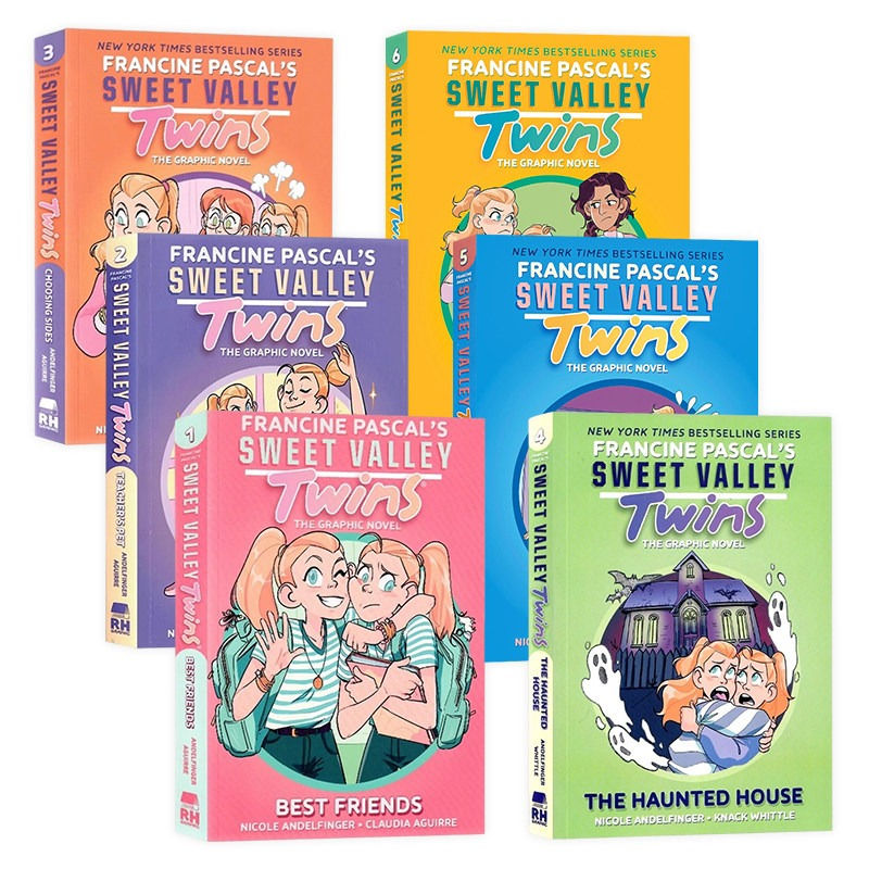 Thumbnail: Sweet Valley Twins Vol.1-6 English Edition By Francine Pascal Children's Humorou