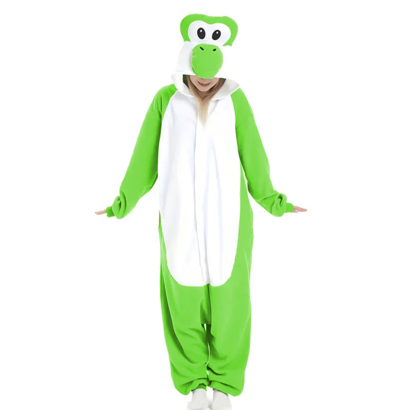 Yoshi Cosplay Clothes For Adults Onesies Women Kigurumi Full Body Pajamas Christ