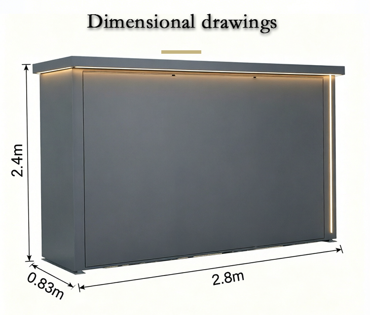 Thumbnail: Rust Resistant Complete Outdoor Kitchen Cabinet, Full Equipped Modular Outdoor C