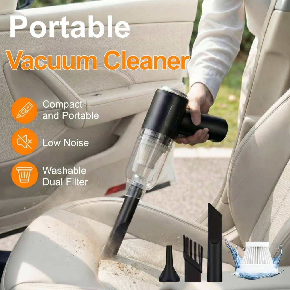 Car Vacuum Cleaner Portable Small Vacuum Cleaner For Multi Purpose Vehicles Smal