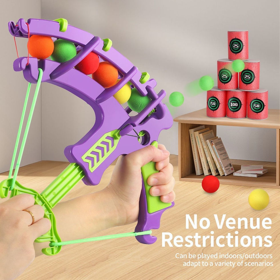 Thumbnail: Montessori Throw Sport Slingshot Target Sticky Ball Dartboard Basketball Board G