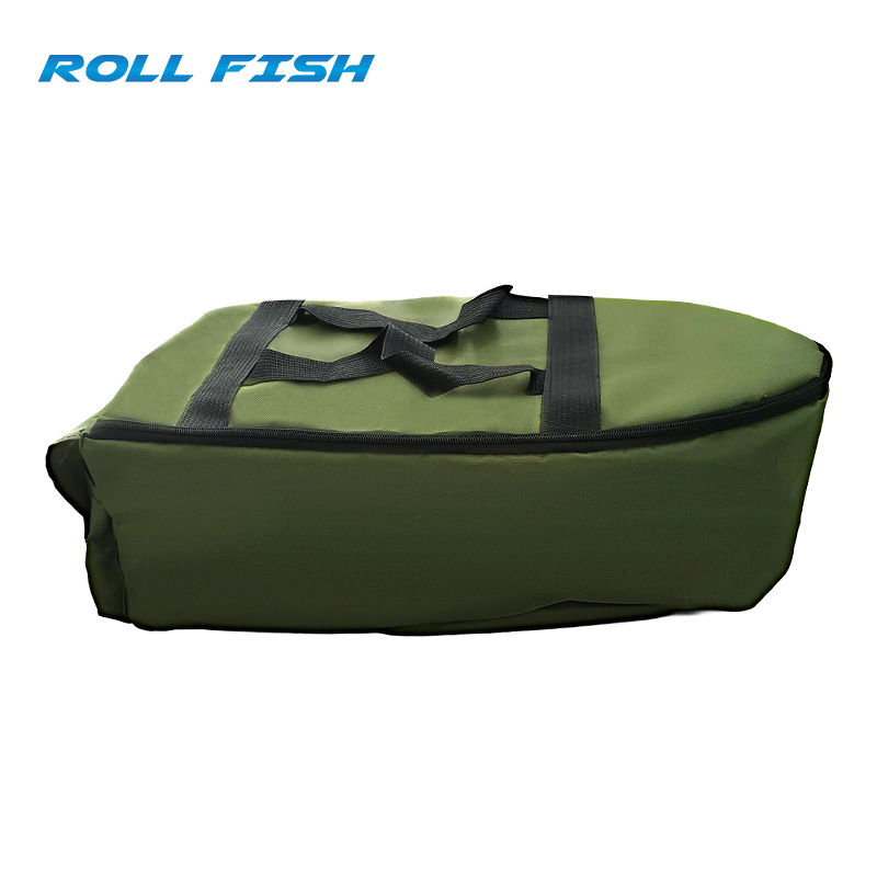 ROLLFISH Large Capacity Bait Boat Bag Wear-Resistant Oxford Fabric Durable Zippe