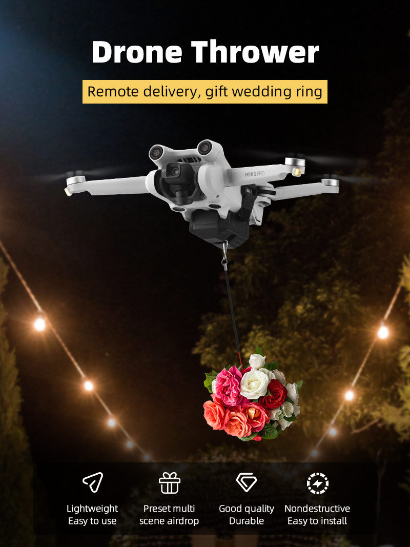 Thumbnail: Airdrop System for DJI Mavic 3/2 Zoom AIR 2 Mini 3/Mini 4 Pro Drone Fishing Bait