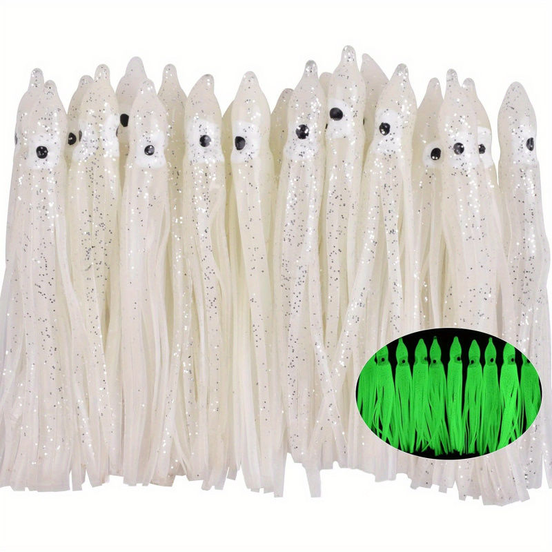 Trolling Lure, Trolling Bait Squid Skirt Octopus Skirt Saltwater Drag Fishing Lu