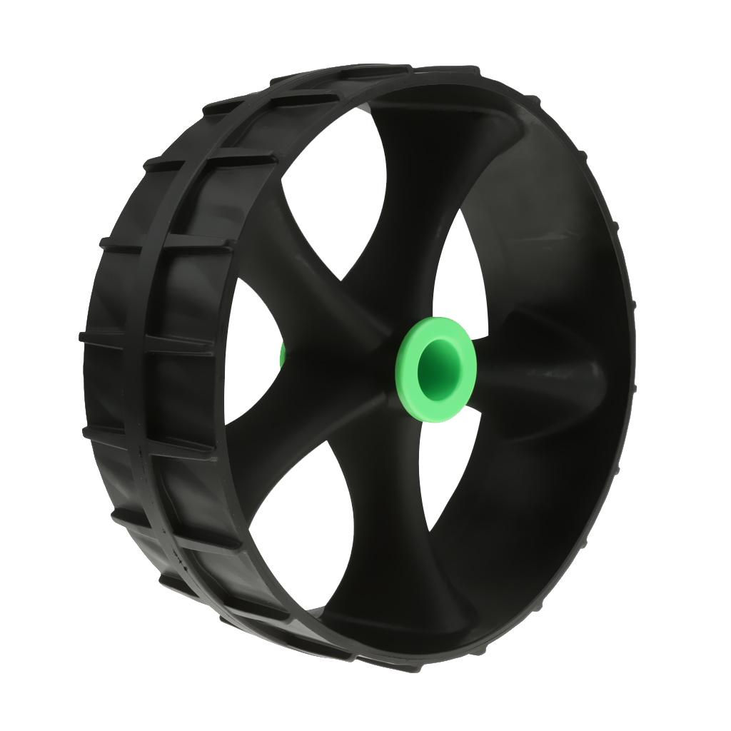 1 x Kayak Jon Boat Canoe Gear Cart Trailer Carrier Trolley Wheel Black Replaceme